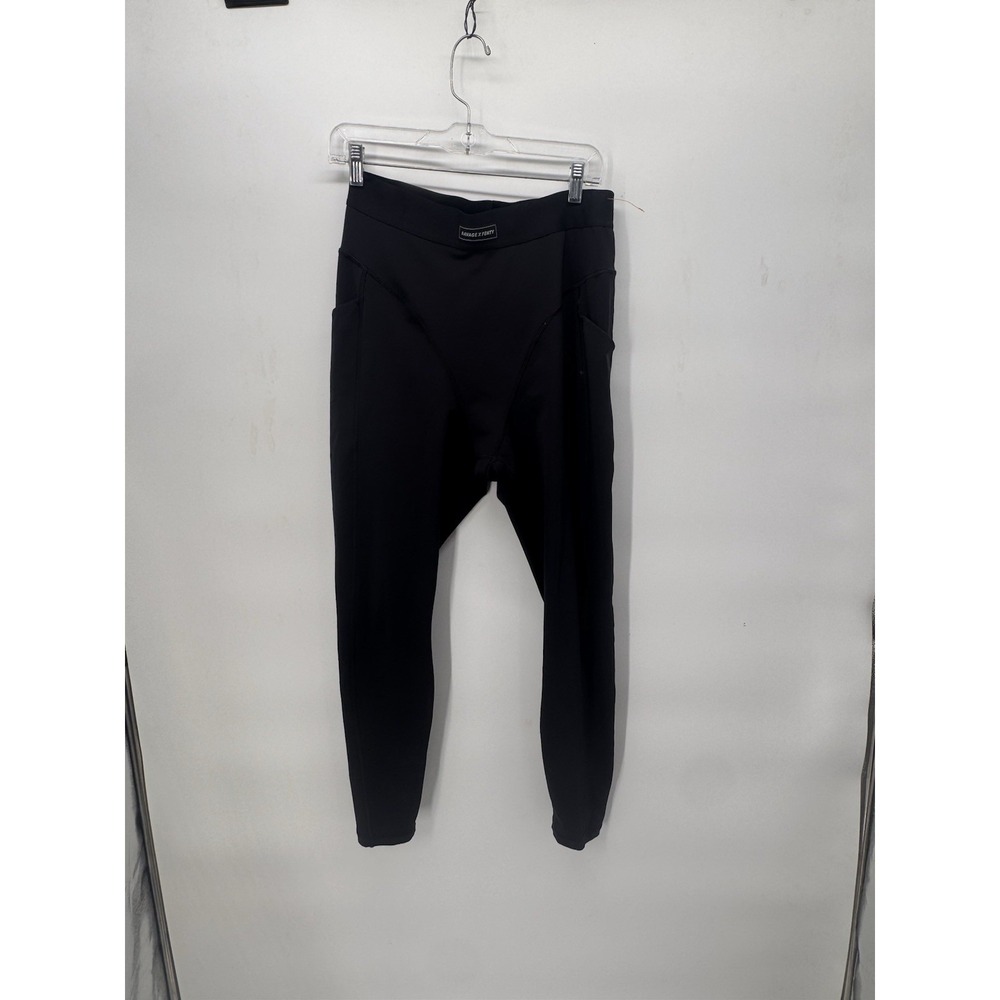 RIHANNA'S‎ SAVAGE X FENTY BLACK CAPRI LEG PLUS WOMENS SIZE 3X LEGGINGS